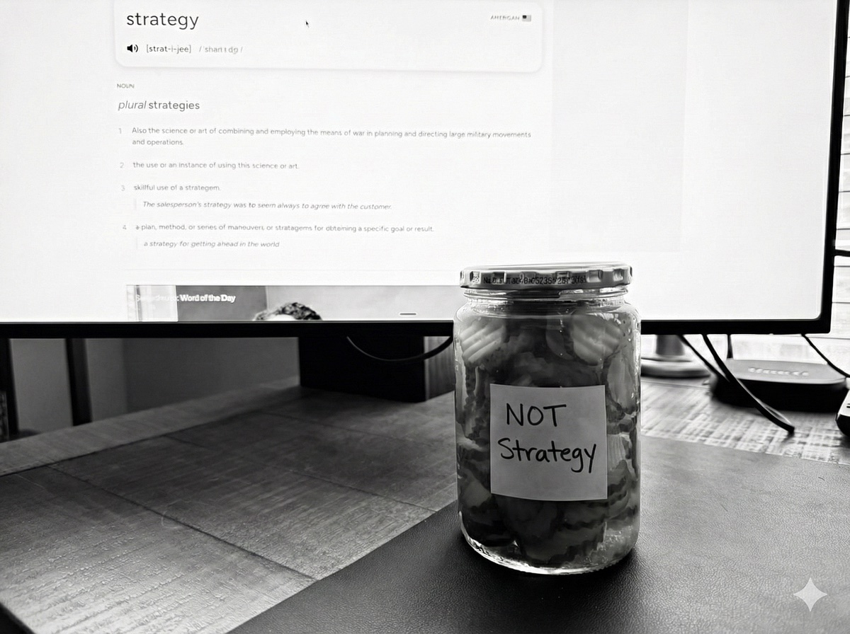 Pickles and Strategy: Why Collaborative Thinking with AI is Hard Work